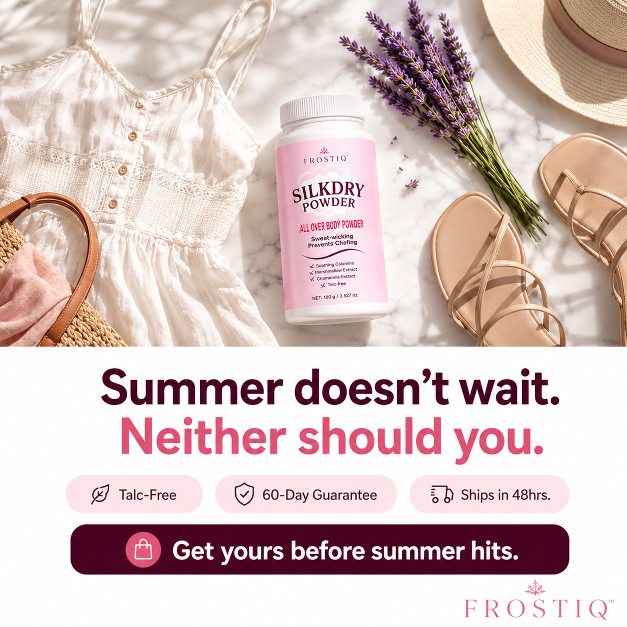 FROSTIQ™ SilkDry Powder