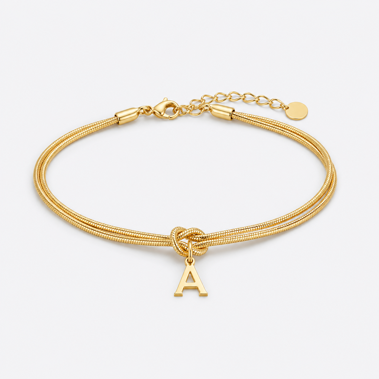 Initial Bond Bracelet
