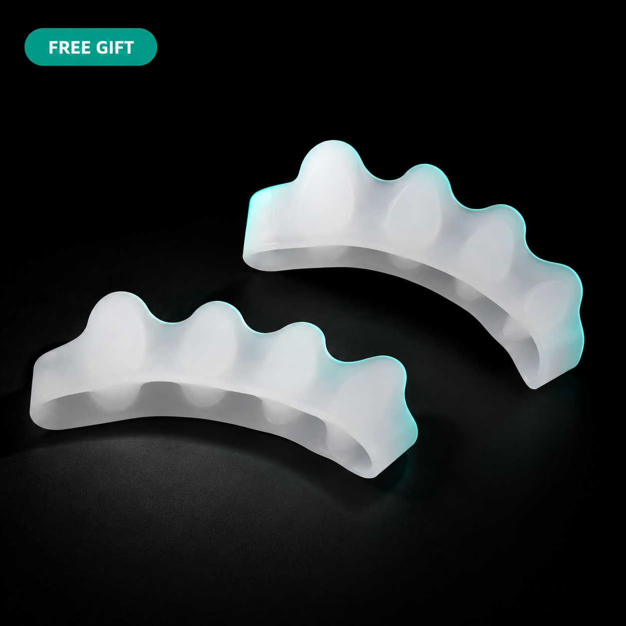 GlideToe™ Silicone Toe Separators