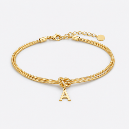 Initial Bond Bracelet