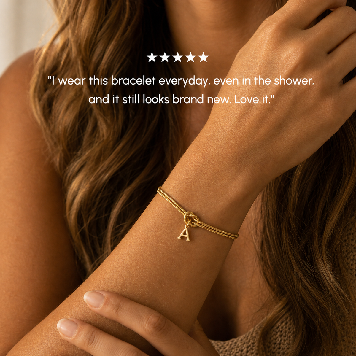 Initial Bond Bracelet