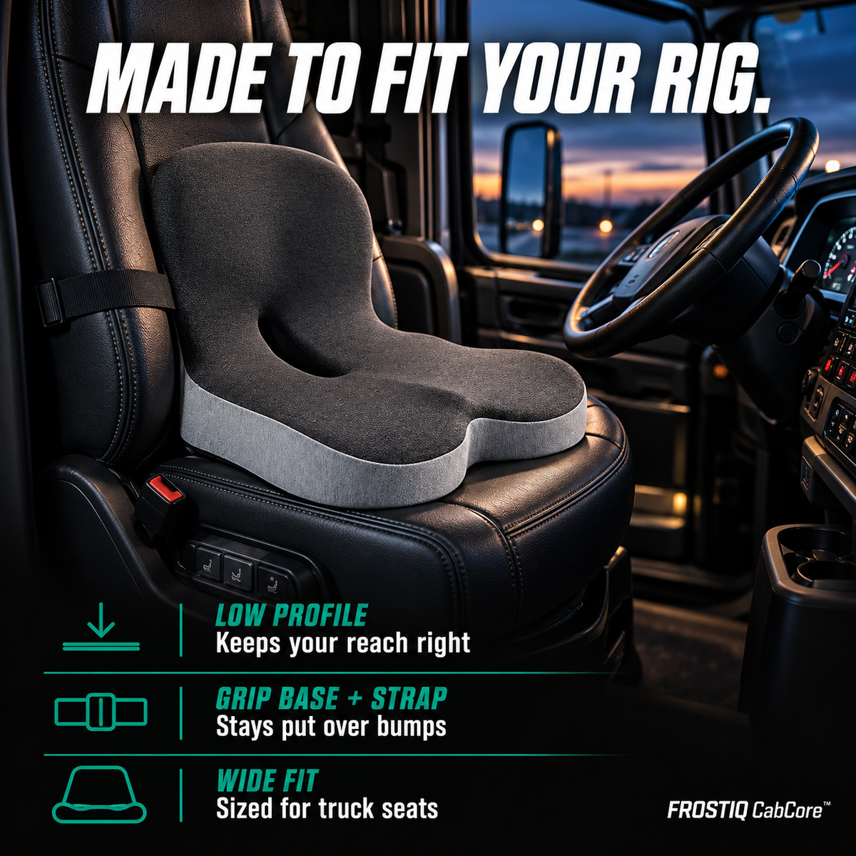 FROSTIQ CabCore™ Cushion