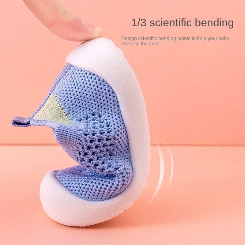 WideStep™ Mesh Baby Sneakers