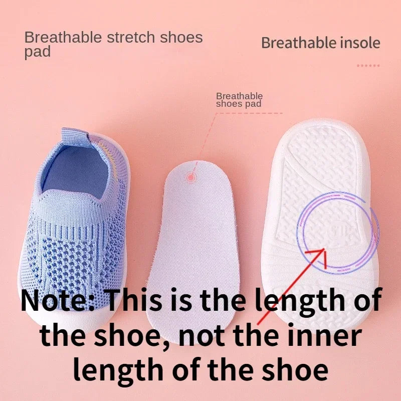 WideStep™ Mesh Baby Sneakers