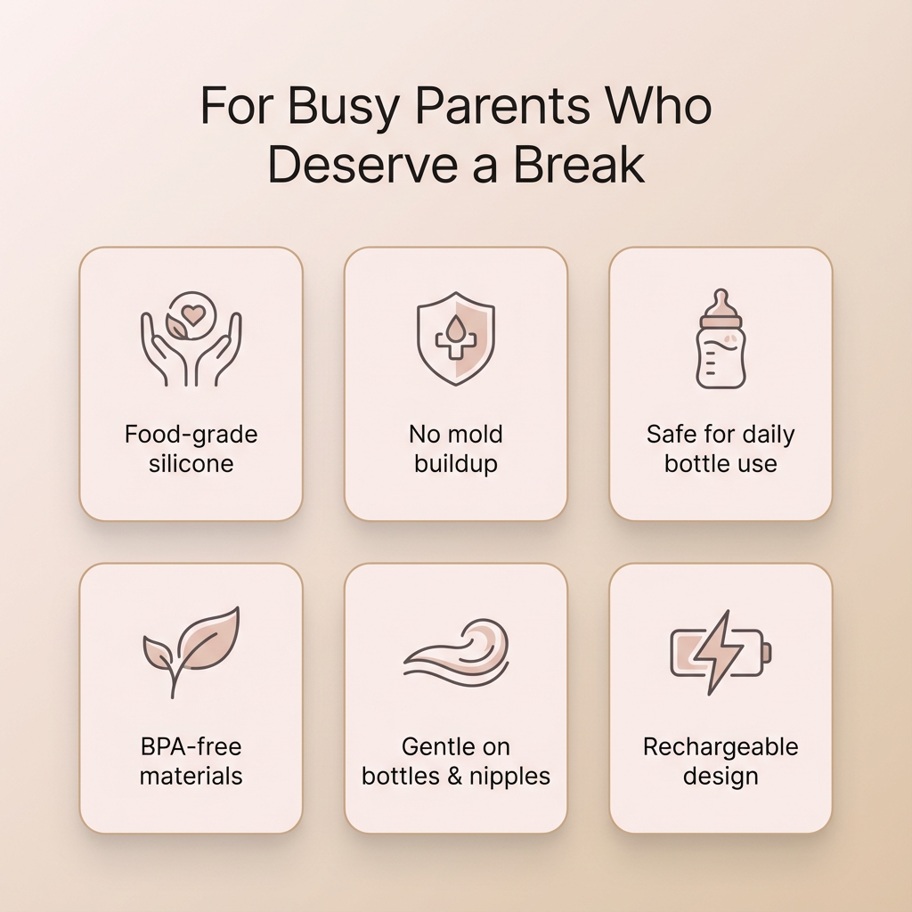 FROSTIQ CLĒVA™ - Electric Bottle Cleaning System