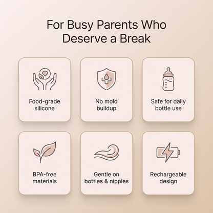 FROSTIQ CLĒVA™ - Electric Bottle Cleaning System