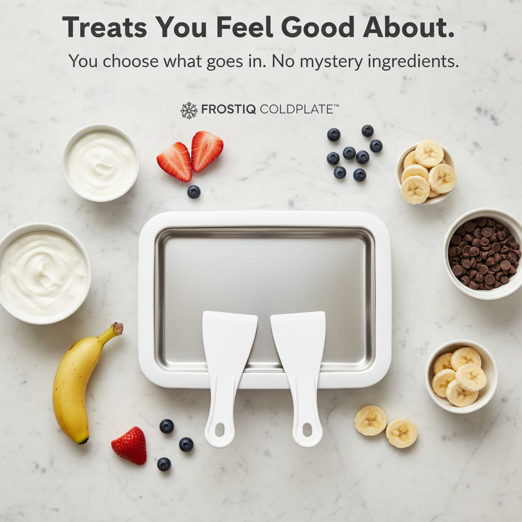 FROSTIQ COLDPLATE™ Frozen Treat Creation Kit