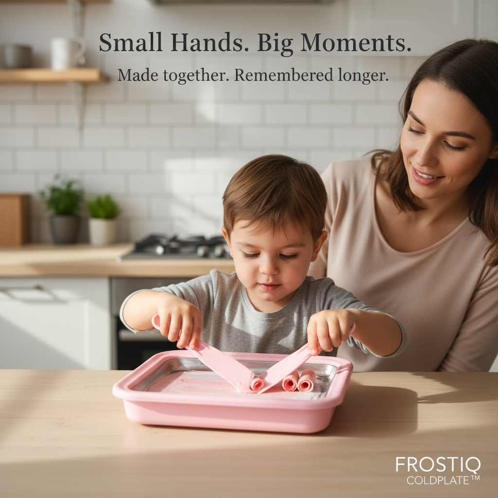 FROSTIQ COLDPLATE™ Frozen Treat Creation Kit