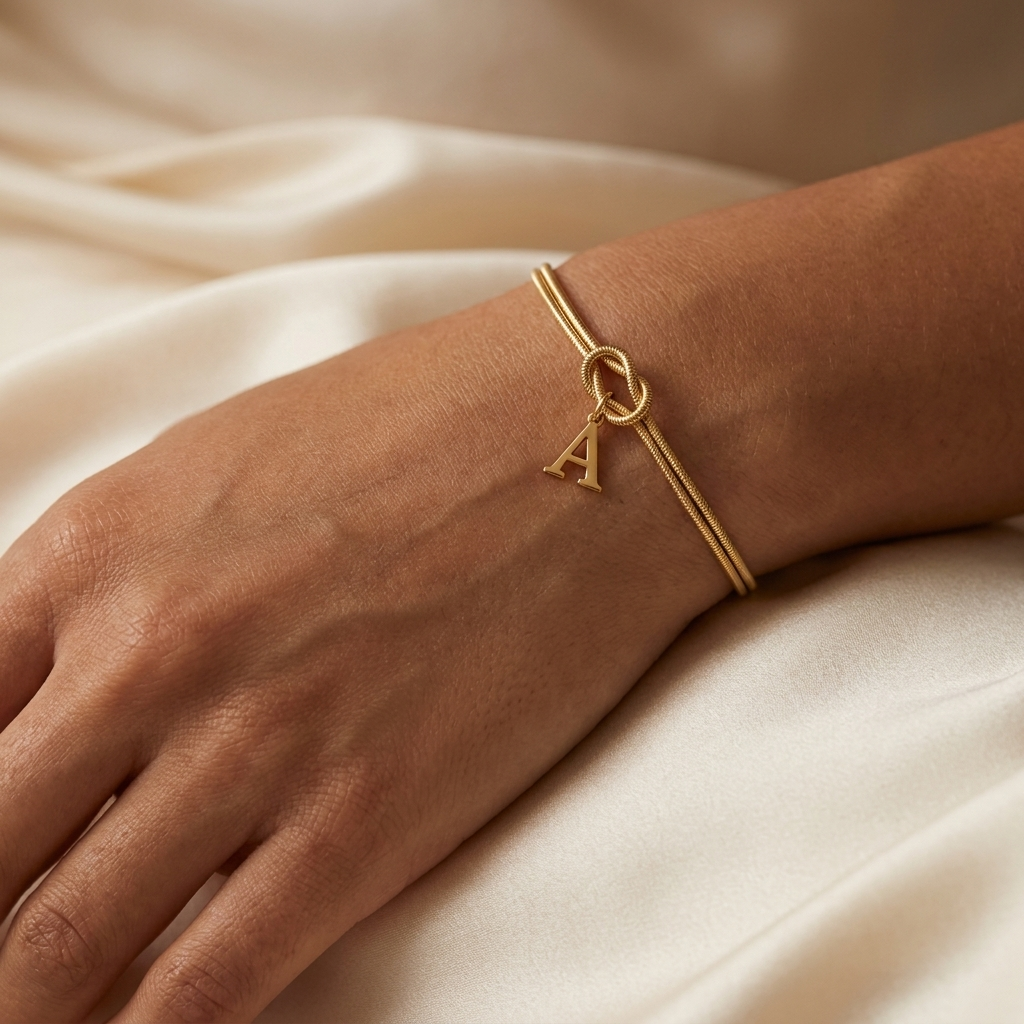 Initial Bond Bracelet