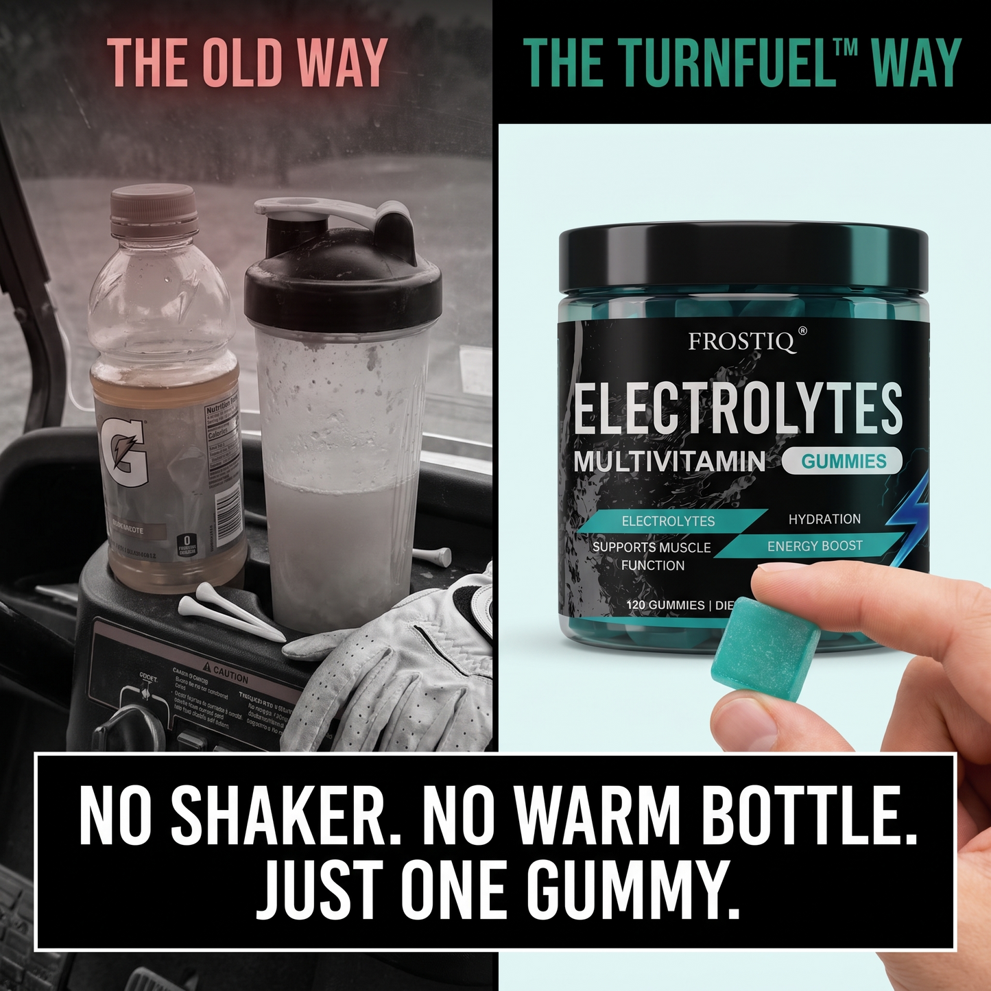 FROSTIQ TurnFuel™ — Course-Ready Electrolyte Blend